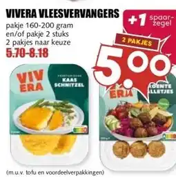 MCD Supermarkt VIVERA VLEESVERVANGERS aanbieding