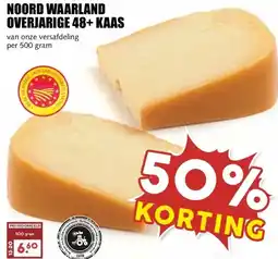 MCD Supermarkt NOORD WAARLAND OVERJARIGE 48+ KAAS aanbieding