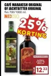 MCD Supermarkt CAFÉ MARAKESH ORIGINAL OF JACHTBITTER ORIGINAL aanbieding
