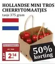 MCD Supermarkt HOLLANDSE MINI TROS CHERRYTOMAATJES aanbieding