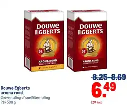 Makro Douwe Egberts aroma rood aanbieding