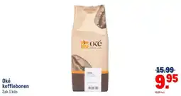 Makro Oké koffiebonen aanbieding