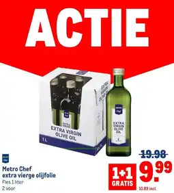 Makro Metro Chef extra vierge olijfolie aanbieding
