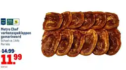 Makro Metro Chef varkensspeklappen gemarineerd aanbieding