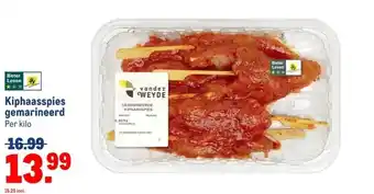 Makro Kiphaasspies gemarineerd aanbieding