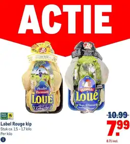 Makro Label Rouge kip aanbieding