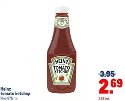 Makro Heinz tomato ketchup aanbieding