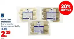 Makro Metro Chef afbakbrood aanbieding