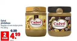 Makro Calvé pindakaas aanbieding