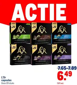 Makro L'Or capsules aanbieding