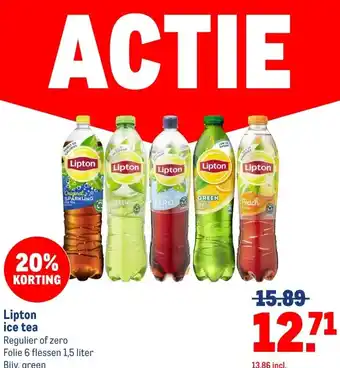 Makro Lipton ice tea aanbieding
