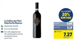 Makro Le Colline dei Filari Valpolicella Ripasso aanbieding