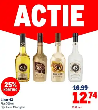 Makro Licor 43 aanbieding