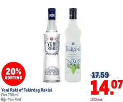 Makro Yeni Raki of Tekirdag Rakisi aanbieding