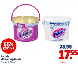 Makro Vanish vlekverwijderaar aanbieding