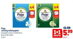 Makro Page vochtig toiletpapier aanbieding