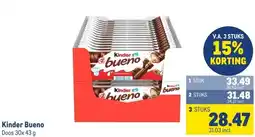 Makro Kinder Bueno aanbieding