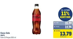 Makro Coca-Cola zero aanbieding