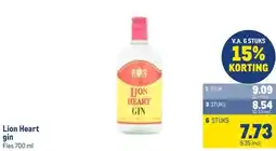 Makro Lion Heart gin aanbieding