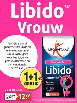 Lucovitaal Libido Vrouw aanbieding