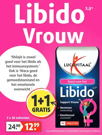 Lucovitaal Libido Vrouw aanbieding