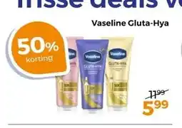 Trekpleister Vaseline Gluta-Hya aanbieding