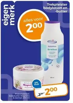 Trekpleister Trekpleister bodylotion en -butter aanbieding