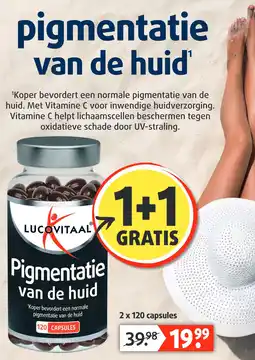 Lucovitaal pigmentatie van de huid aanbieding