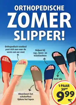 Lucovitaal ORTHOPEDISCHE ZOMER SLIPPER! aanbieding
