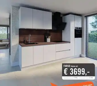 Keukendepot FARGO aanbieding
