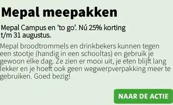 Intratuin Mepal meepakken aanbieding