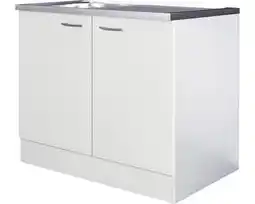 Hornbach Spoelblokkast Wito wit 100x60 cm aanbieding