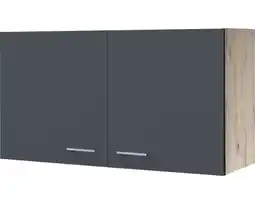 Hornbach FLEX WELL Hangkast Tiago basaltgrijs 100x32x54,8 cm aanbieding