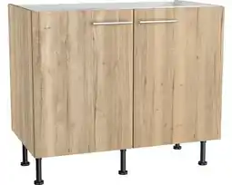 Hornbach OPTIFIT Spoelbakkast Erik290 wild eiken 100x58,4x87 cm aanbieding