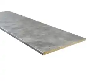 Hornbach PICCANTE Aanrechtblad met waterkering donker beton E11-130PE, 2050x600x28mm aanbieding