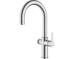 Hornbach KEO Keukenkraan voor bruisend water SØDA chroom zonder koudwater unit en filter aanbieding