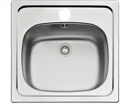 Hornbach CENTA Spoelbak Gudja 50 RVS 510x500mm 195020006 aanbieding