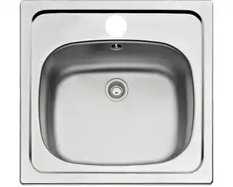 Hornbach CENTA Spoelbak Gudja 50 RVS 510x500mm 195020006 aanbieding