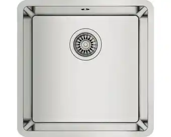 Hornbach CENTA Spoelbak Chara 50 RVS 440x440mm 195000001 aanbieding