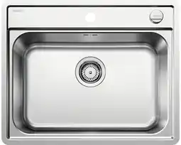 Hornbach BLANCO Spoelbak Lemis RVS geborstelde afwerking 61,5x50 cm aanbieding