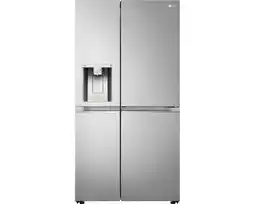 Hornbach LG Amerikaanse koelkast GSJV91BSAE zilver aanbieding
