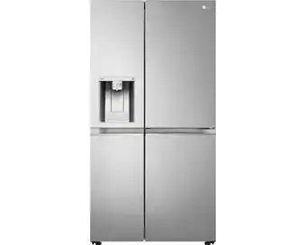 Hornbach LG Amerikaanse koelkast GSJV91BSAE zilver aanbieding