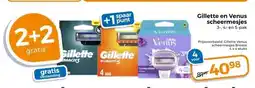 Trekpleister Gillette en Venus scheermesjes aanbieding