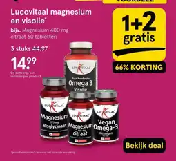 Etos Lucovitaal magnesium en visolie aanbieding