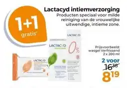 Trekpleister Lactacyd intiemverzorging aanbieding