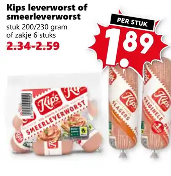 CoopCompact Kips leverworst of smeerleverworst aanbieding