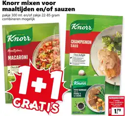 CoopCompact Knorr mixen voor maaltijden en/of sauzen aanbieding