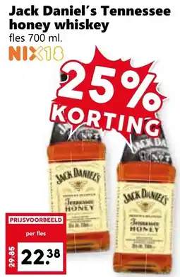 CoopCompact Jack Daniel's Tennessee honey whiskey aanbieding