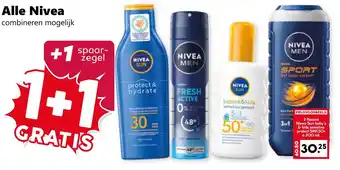 CoopCompact Alle Nivea aanbieding