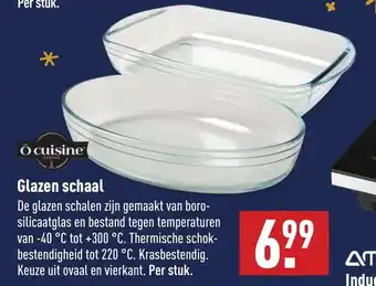 ALDI Glazen schaal aanbieding